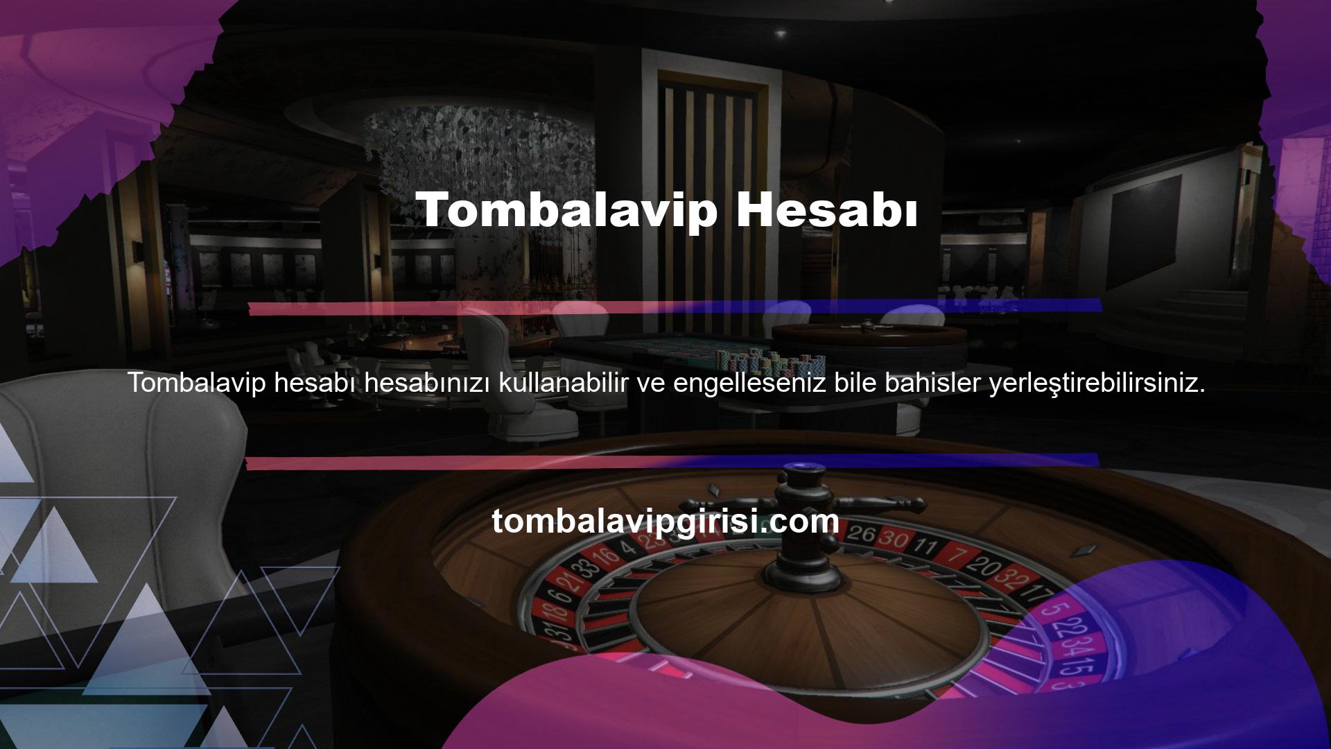 Tombalavip web sitesinden ücretsiz şeyler alabilirsiniz